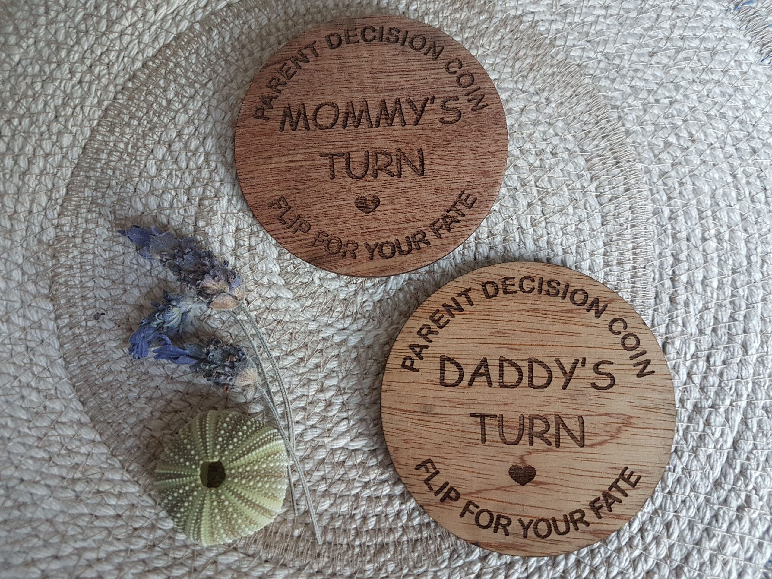 Parent decision coin