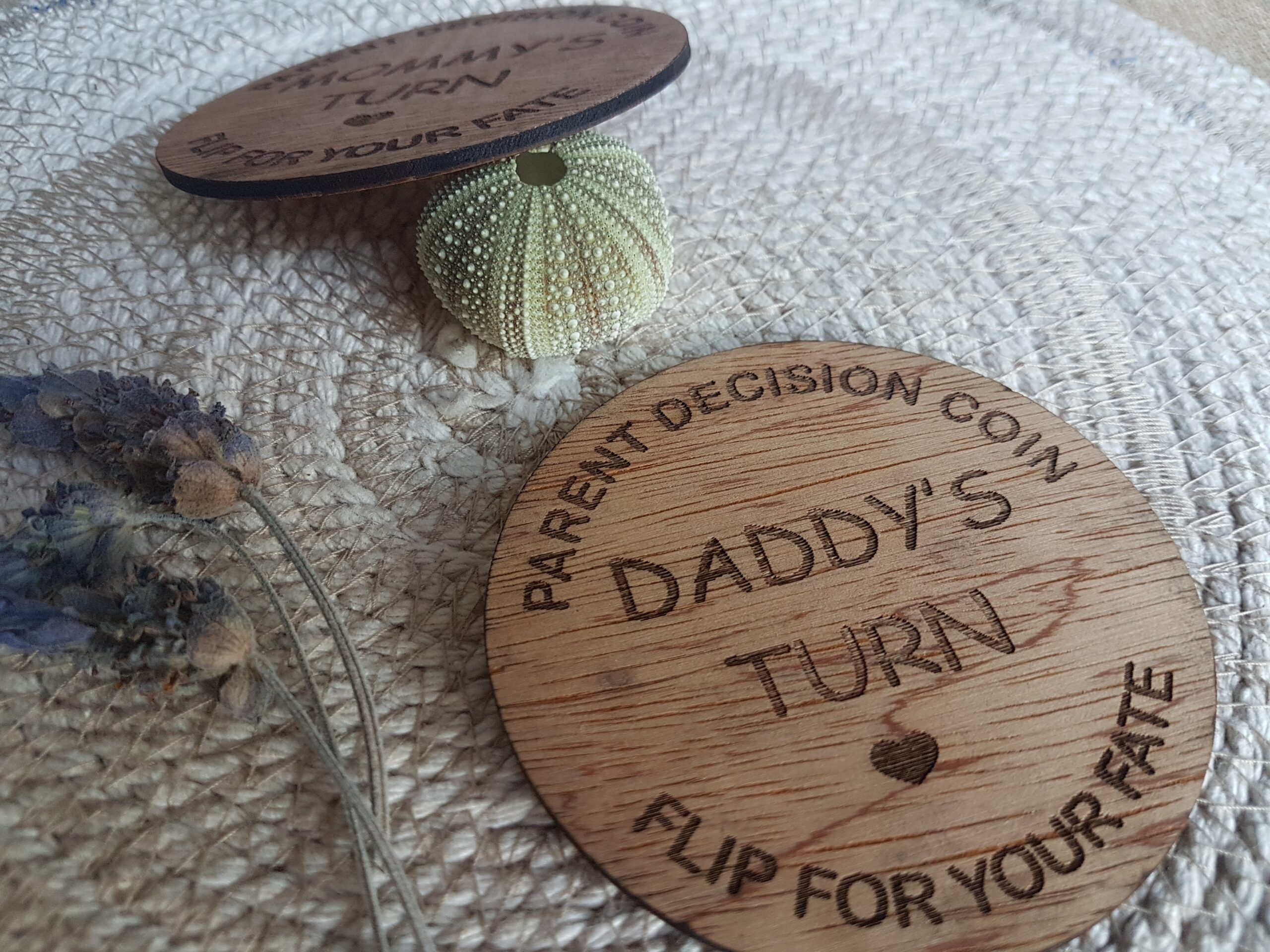 Parent decision coin