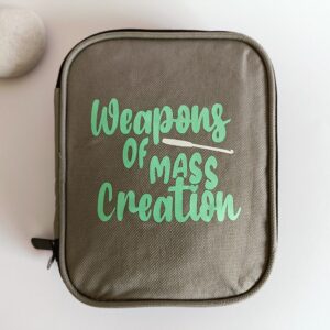 Crochet accessories bag