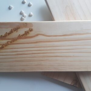 Wooden cheese boards