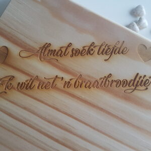 Wooden cheese boards