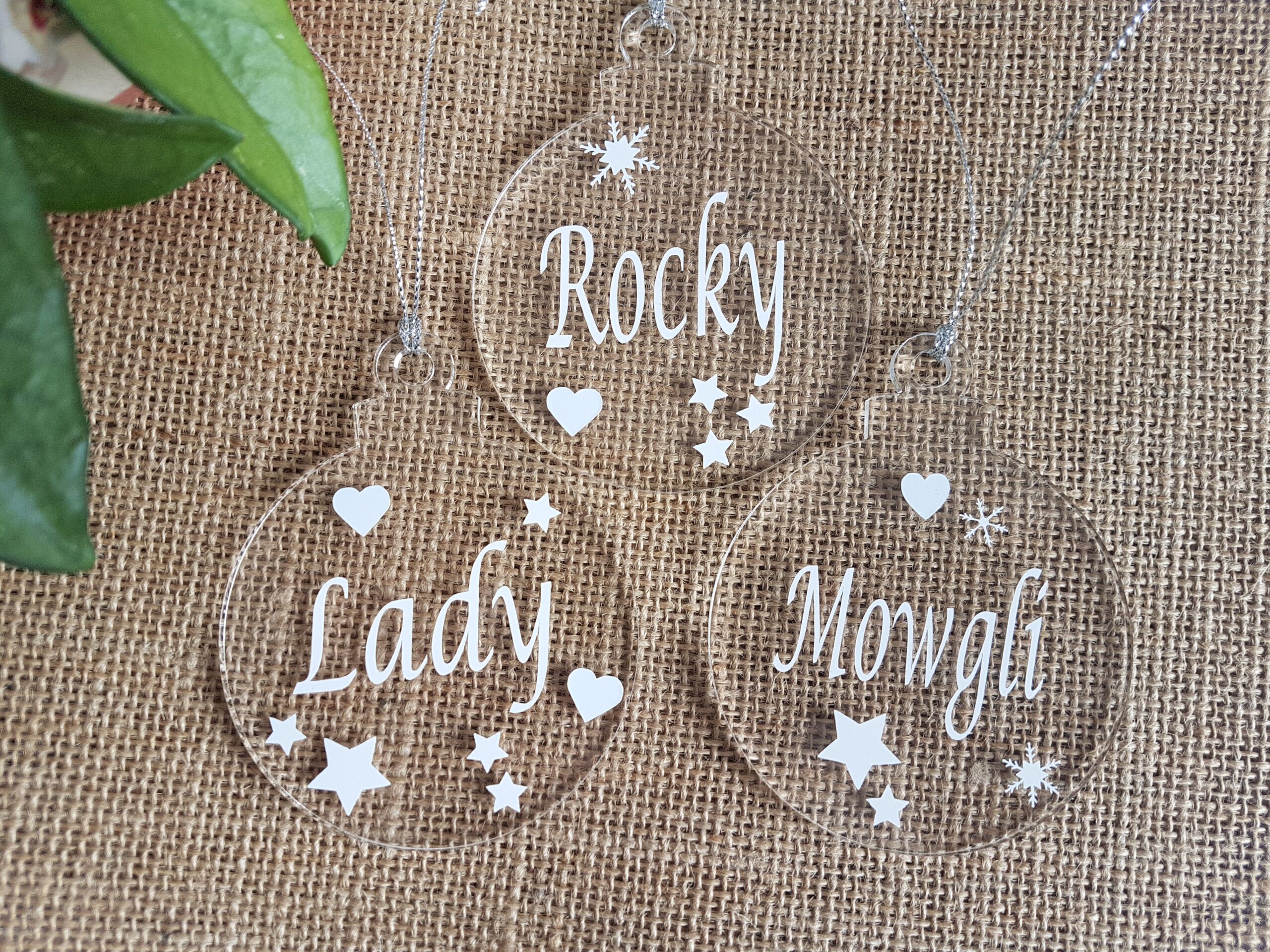 Acrylic Christmas decoration