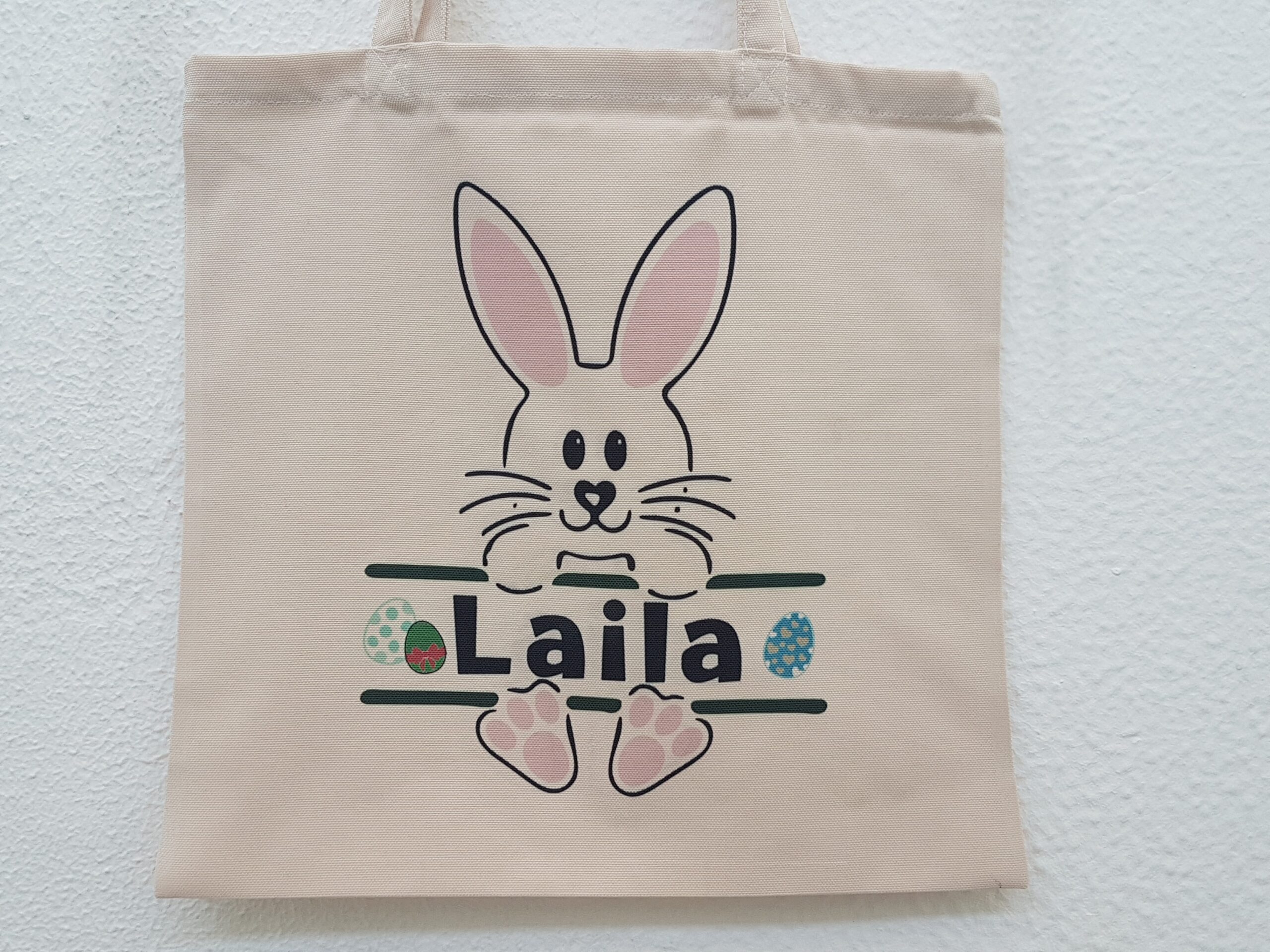 Easter tote bag