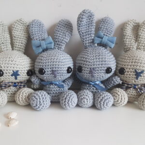 Crochet cuddle bunny