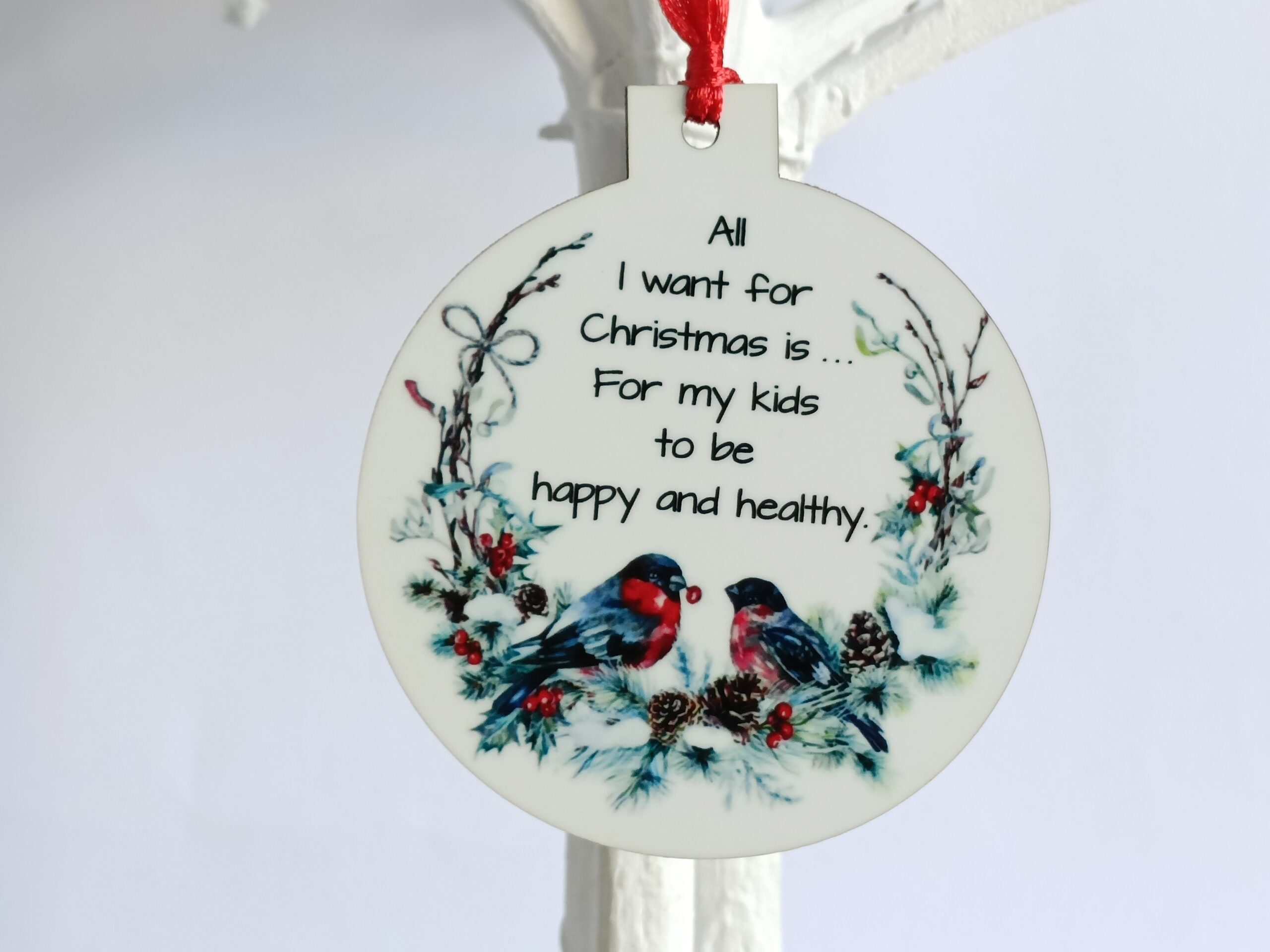 Wooden Christmas tree decorations