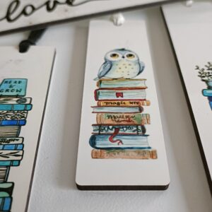 Wooden bookmark