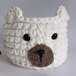Crochet baskets