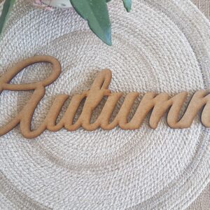 Wooden cut-outs